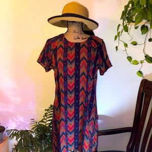 Forever 21 Tribal Print Shift Dress